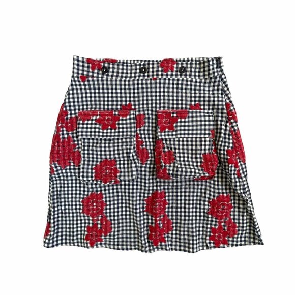 Fish & Kids Size 6-7 Flower Apron Dress - Picture 3 of 9